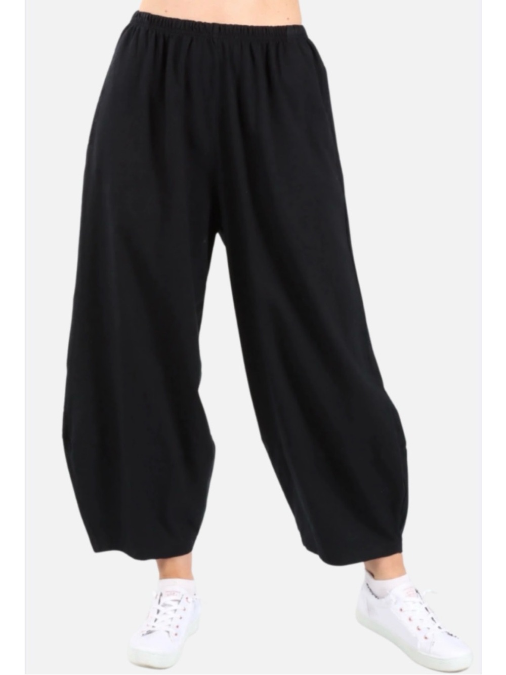Bryn Walker Olivier Bamboo French Terry Elastic Waist Lantern Pants Size Medium